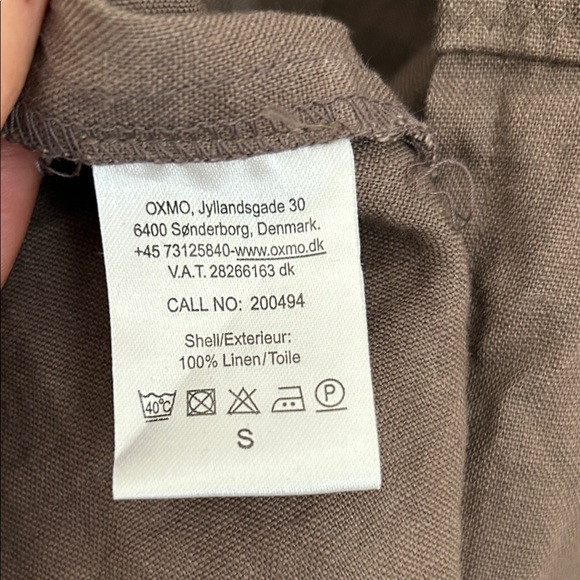 Vintage 100% Linen Long Jacket - Picture 7 of 7